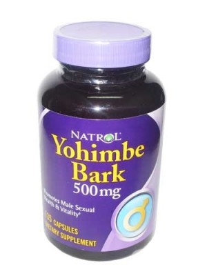 Yohimbe Bark 500mg. 135 capsules
